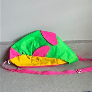 Colorful Fish-Shaped Kids Bag